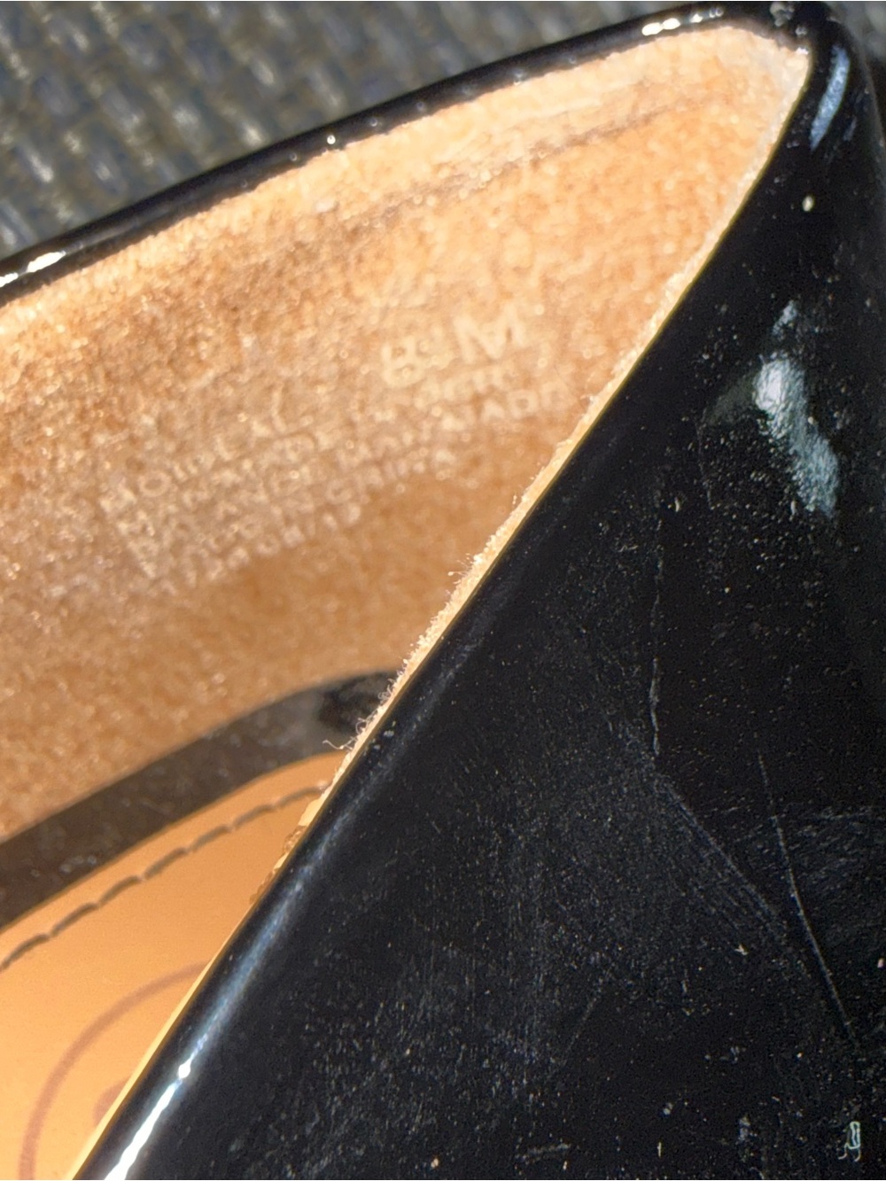 Mootsies Tootsies Black Patent High Heel Pumps - Picture 6 of 6